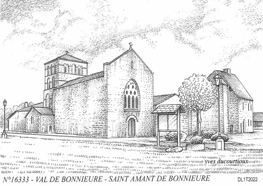 N 16333 - ST AMANT DE BONNIEURE - glise